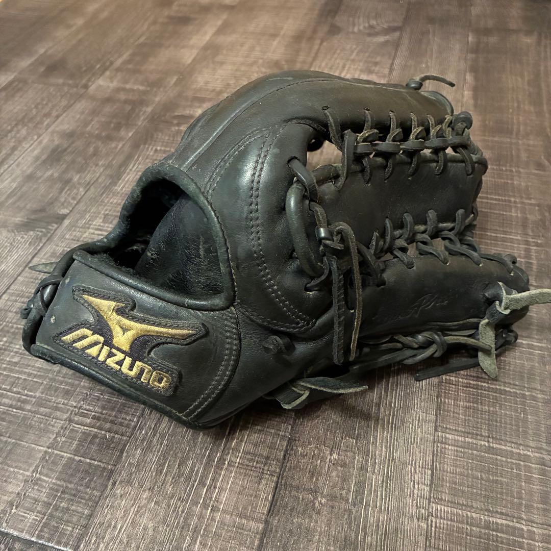 Mizuno Pro ミズノプロ 硬式 外野手用グローブ ブラック