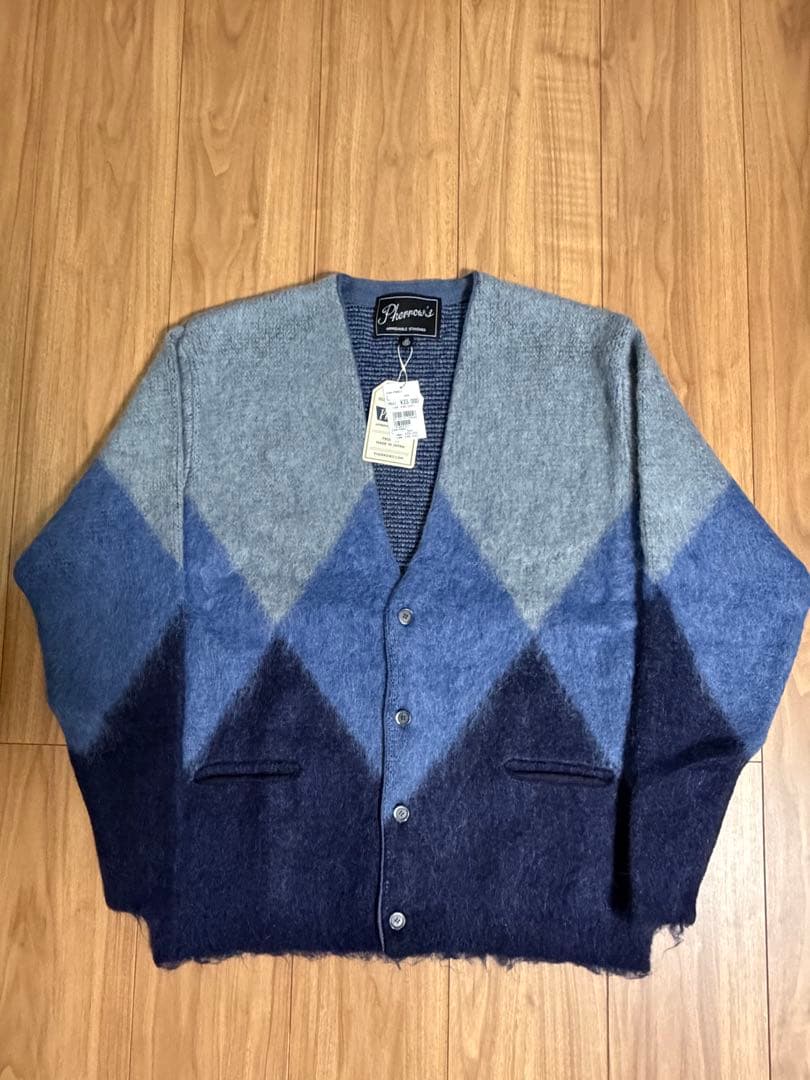 Pherrow's モヘアカーディガン サイズ40 未使用