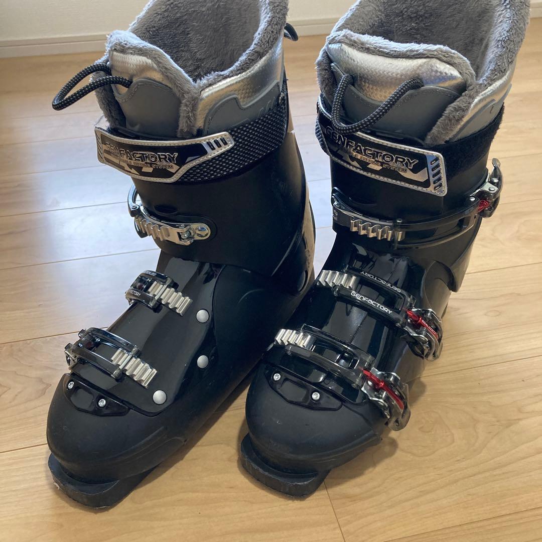GENFACTORY スキー ブーツ 黒　メンズ Carve-5