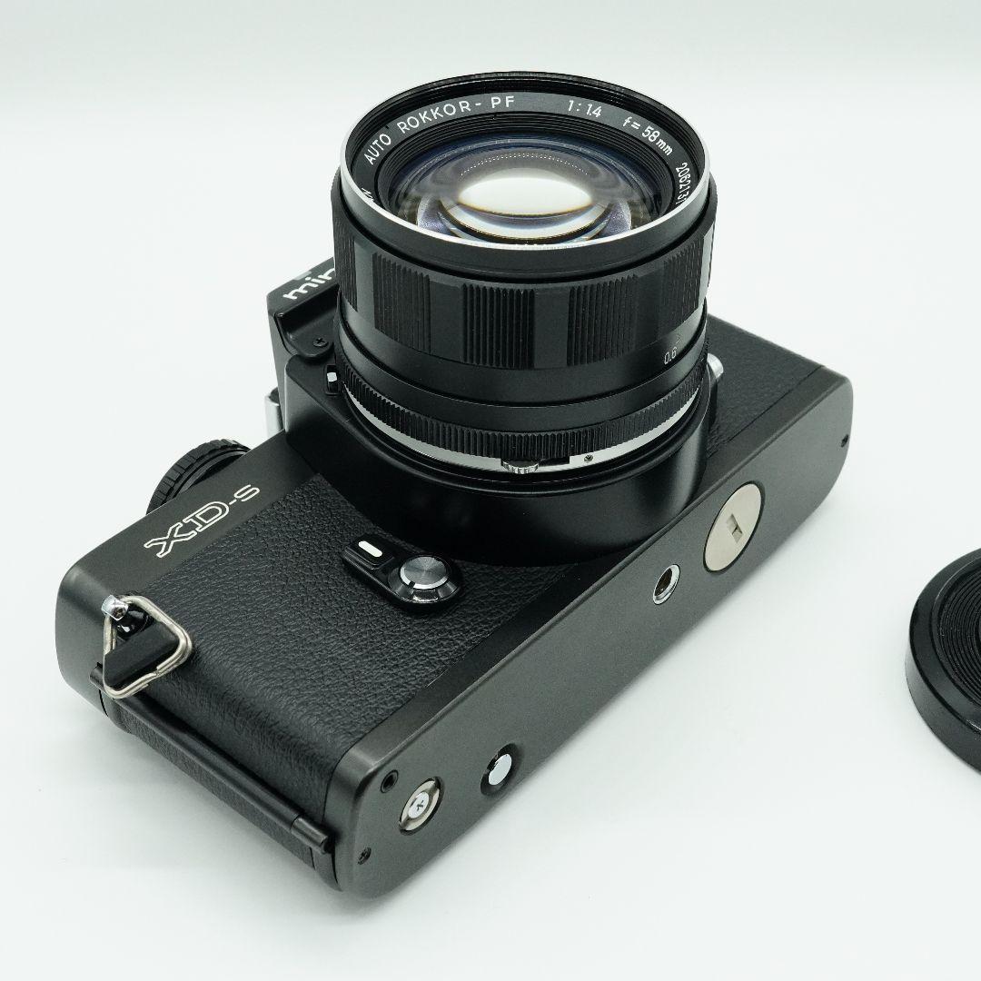 【美品】minolta XD-s AUTO ROKKOR-PF 58/1.4