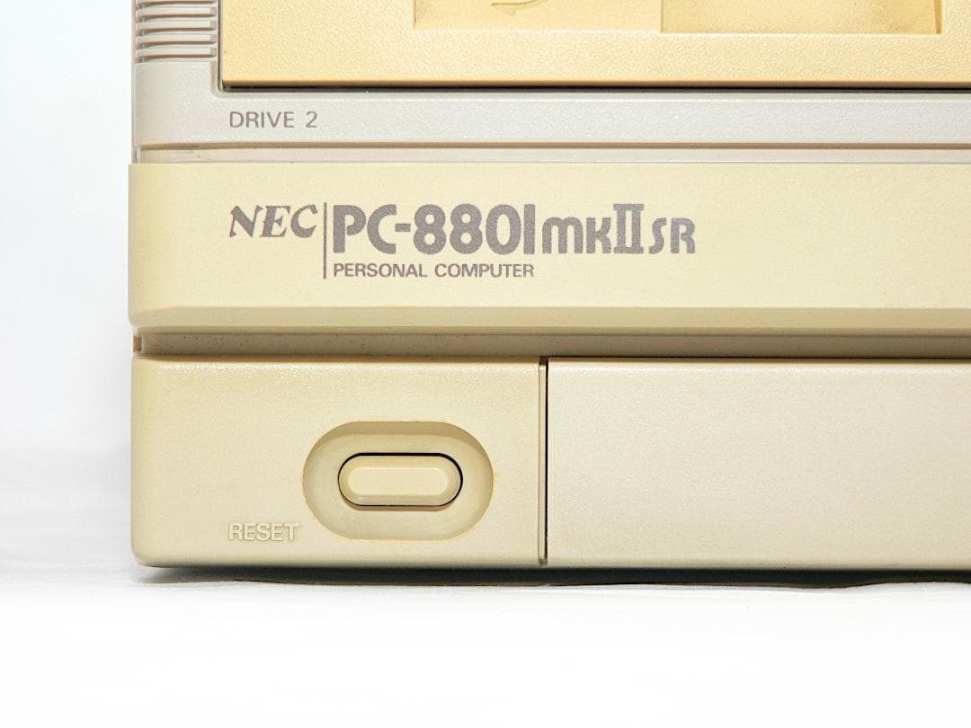 NEC PC-8801mkIISRパソコン フルメンテナンスFDD OK！動作品