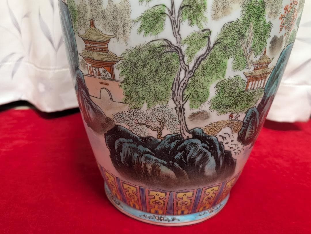 景徳鎮　大壺　花瓶　高さ60cm