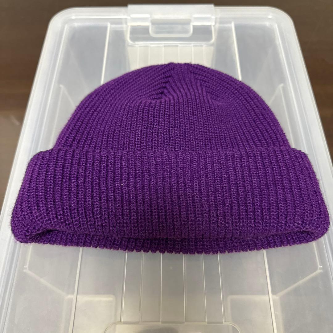 CHALLENGER パープル ニット帽