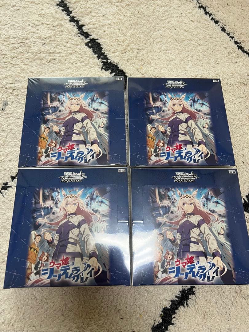 ヴァイスシュヴァルツ　ウマ娘　シンデレラグレイ　4BOX 未開封　シュリンク付き