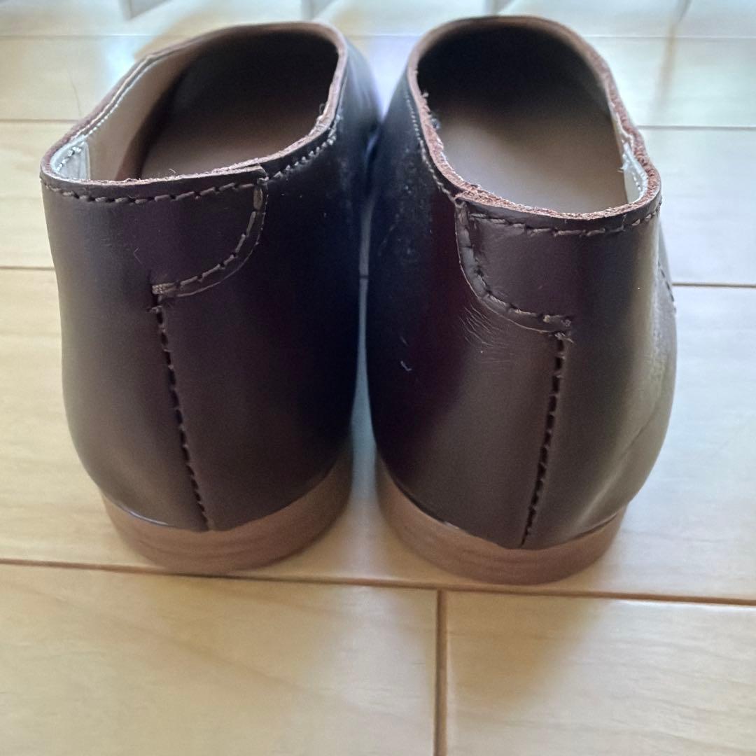 【試着のみ】Stilmodaフラットシューズ/ブラウン/サイズ37