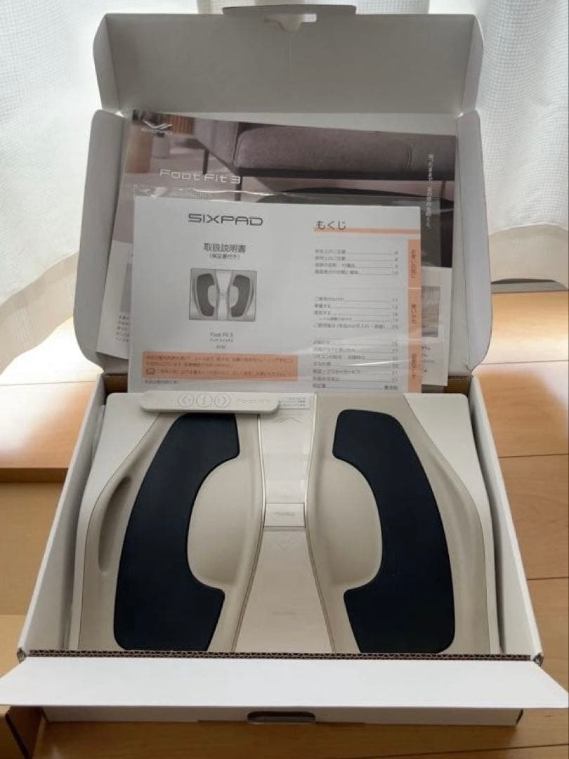 SIXPAD Foot Fit 3取扱説明書付き