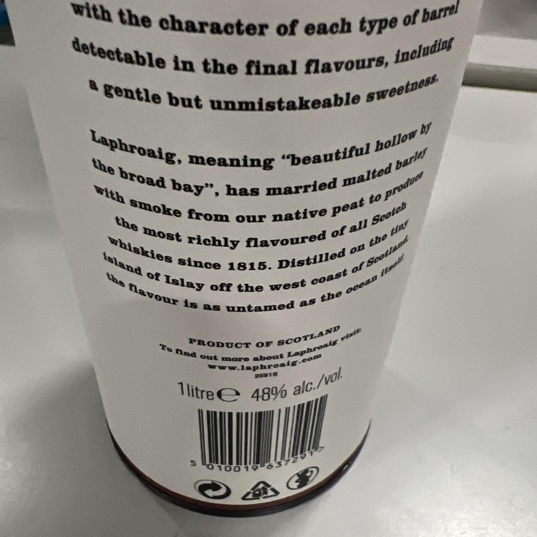 ウイスキー Laphroaig PX Cask Triple Matured 1L 48%