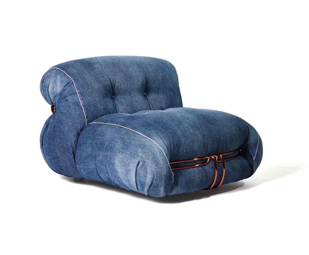 Cassina & Roy Roger's デニムソファ