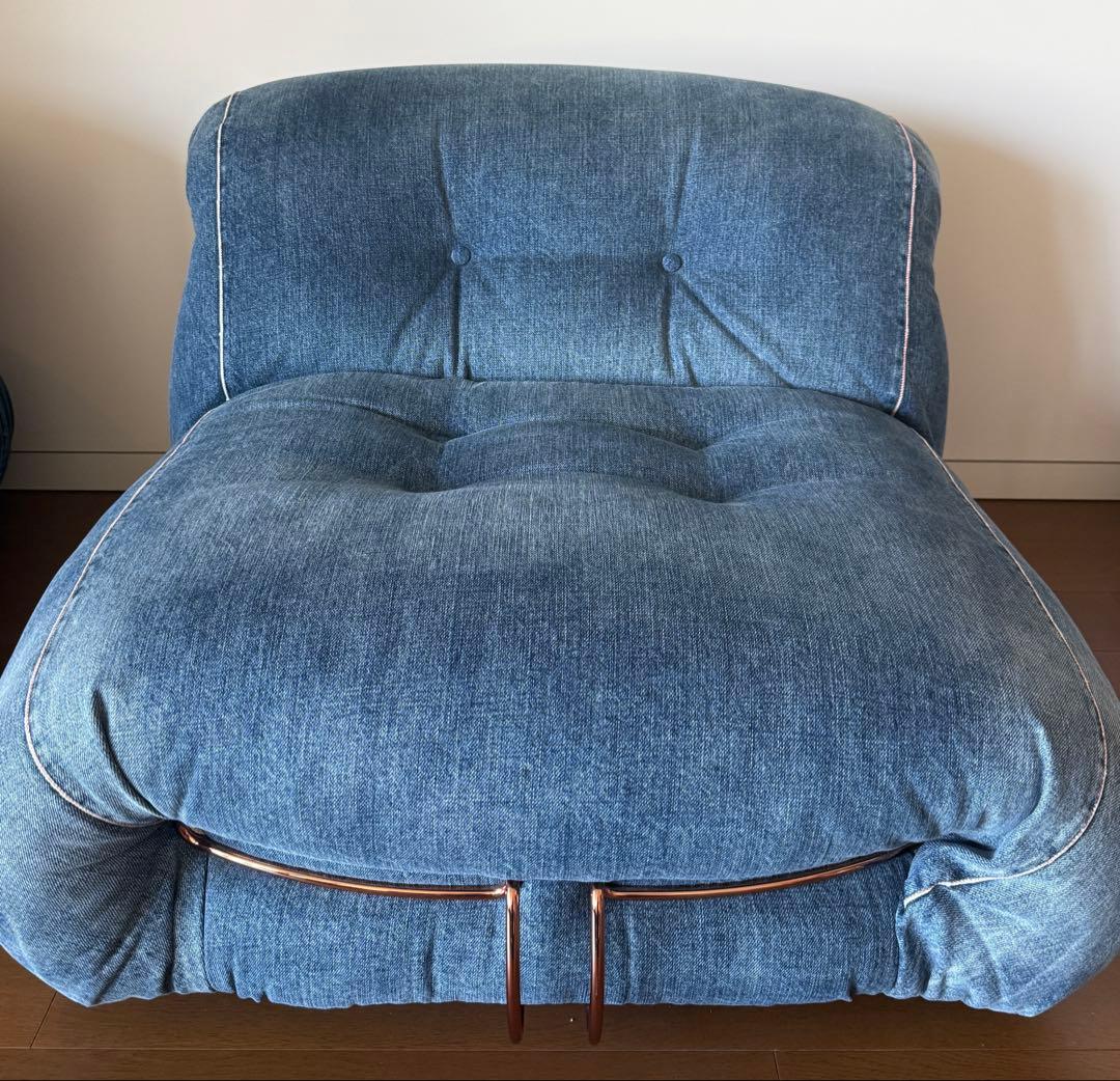 Cassina & Roy Roger's デニムソファ