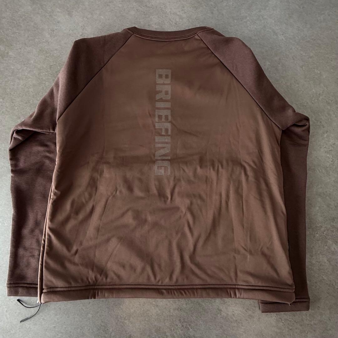 ☆新品未使用☆ブリーフィング ポーラテックウインドブロッククルーネックXS