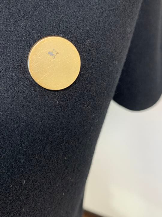 【美品】DRAWER ドゥロワー　コート　ブラック　36