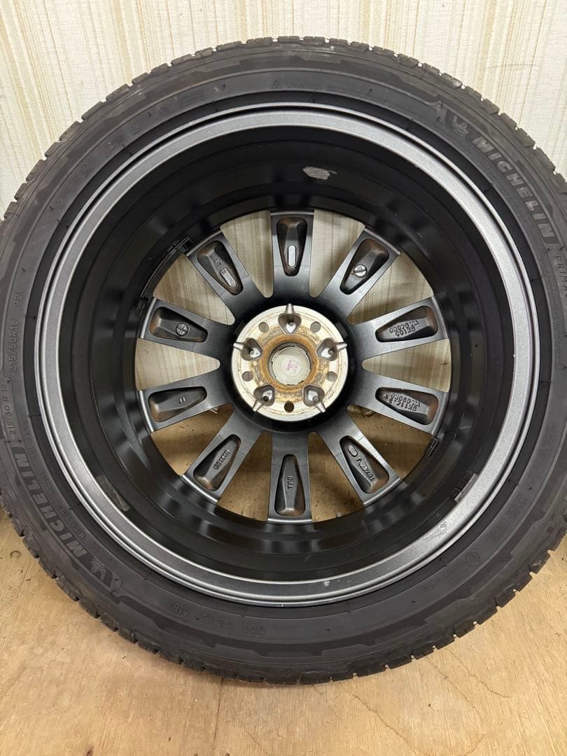 TRD TF6 18インチホイール.ミシュランタイヤ4本セット