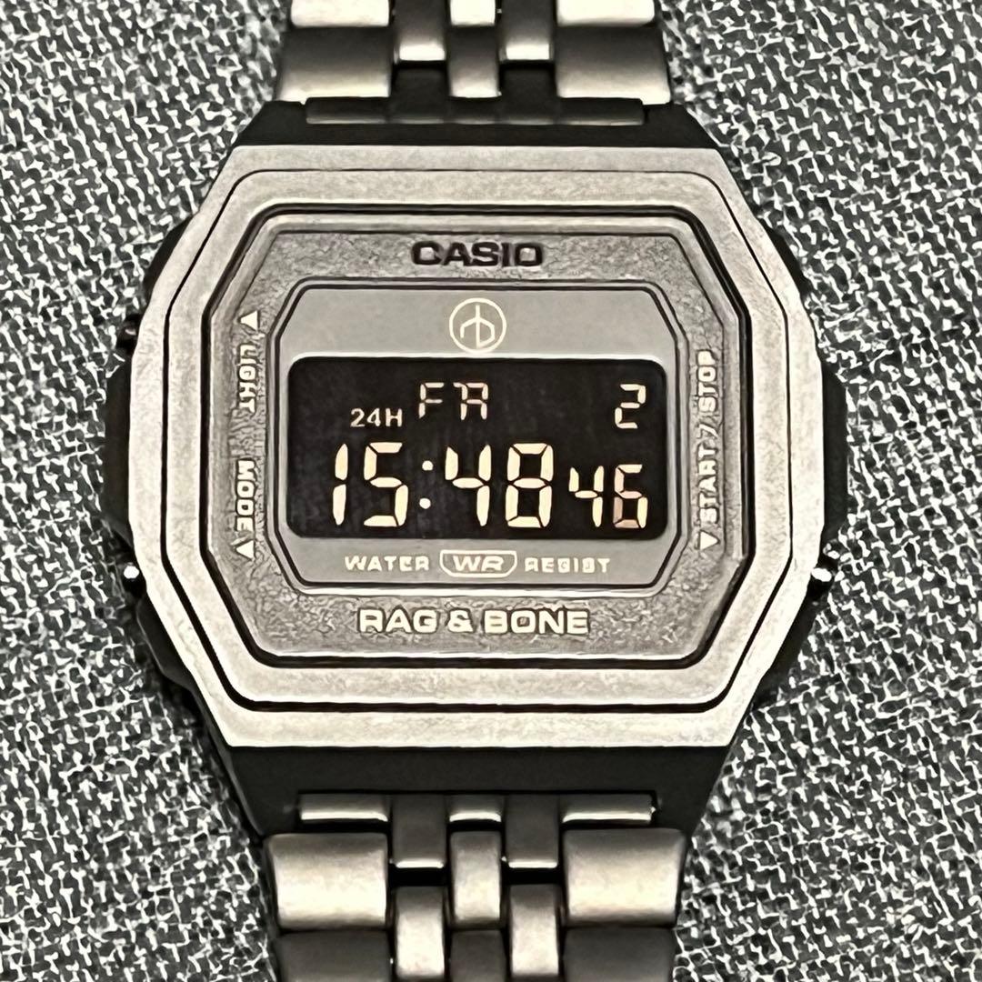 「限定コラボ」 CASIO RAG & BONE デジタル腕時計 カシオ