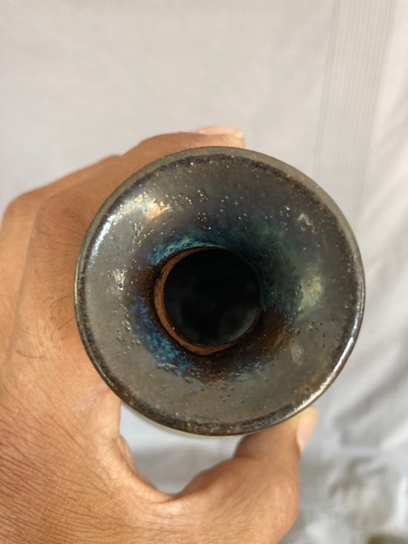 金城次郎 人間国宝 魚紋徳利 酒器 やちむん 琉球 読谷