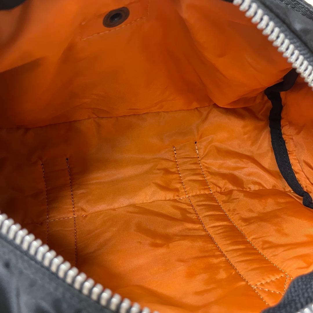 未使用級 ポーター タンカー ドラム ダッフル ミニボストンバッグ Sサイズ 黒