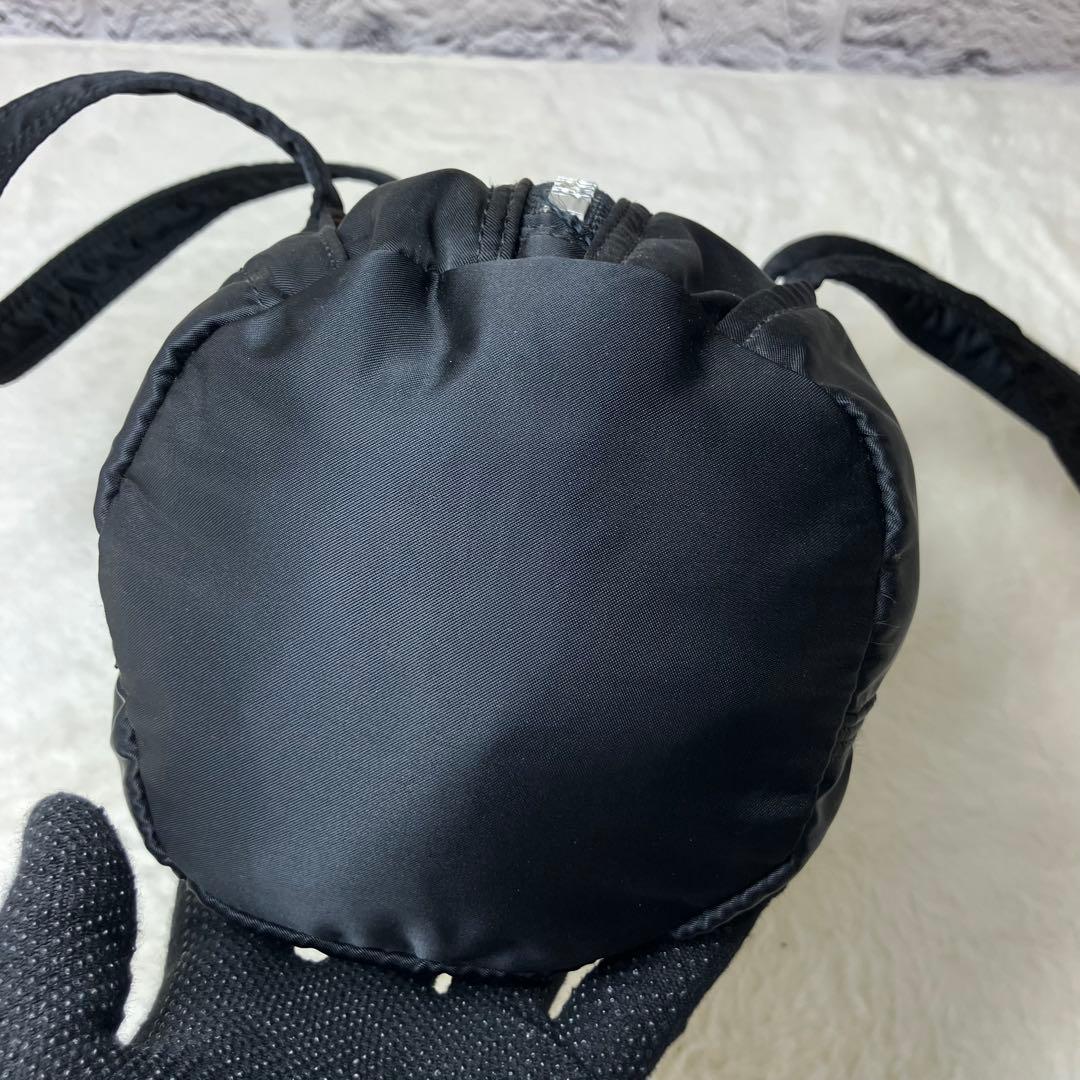 未使用級 ポーター タンカー ドラム ダッフル ミニボストンバッグ Sサイズ 黒