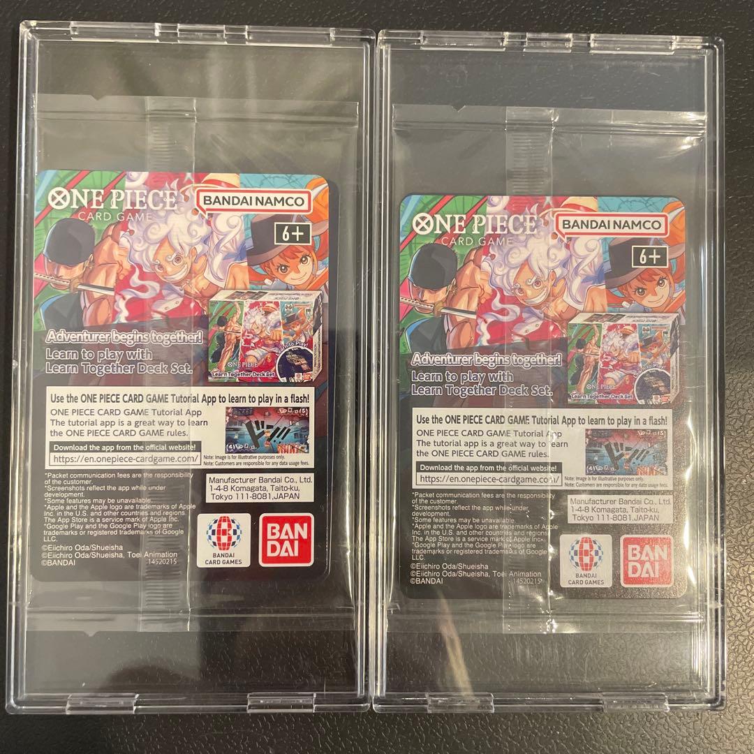 ワンピース モンキー・D・ルフィ アメリカ大学バスケ限定プロモ　未開封2パック