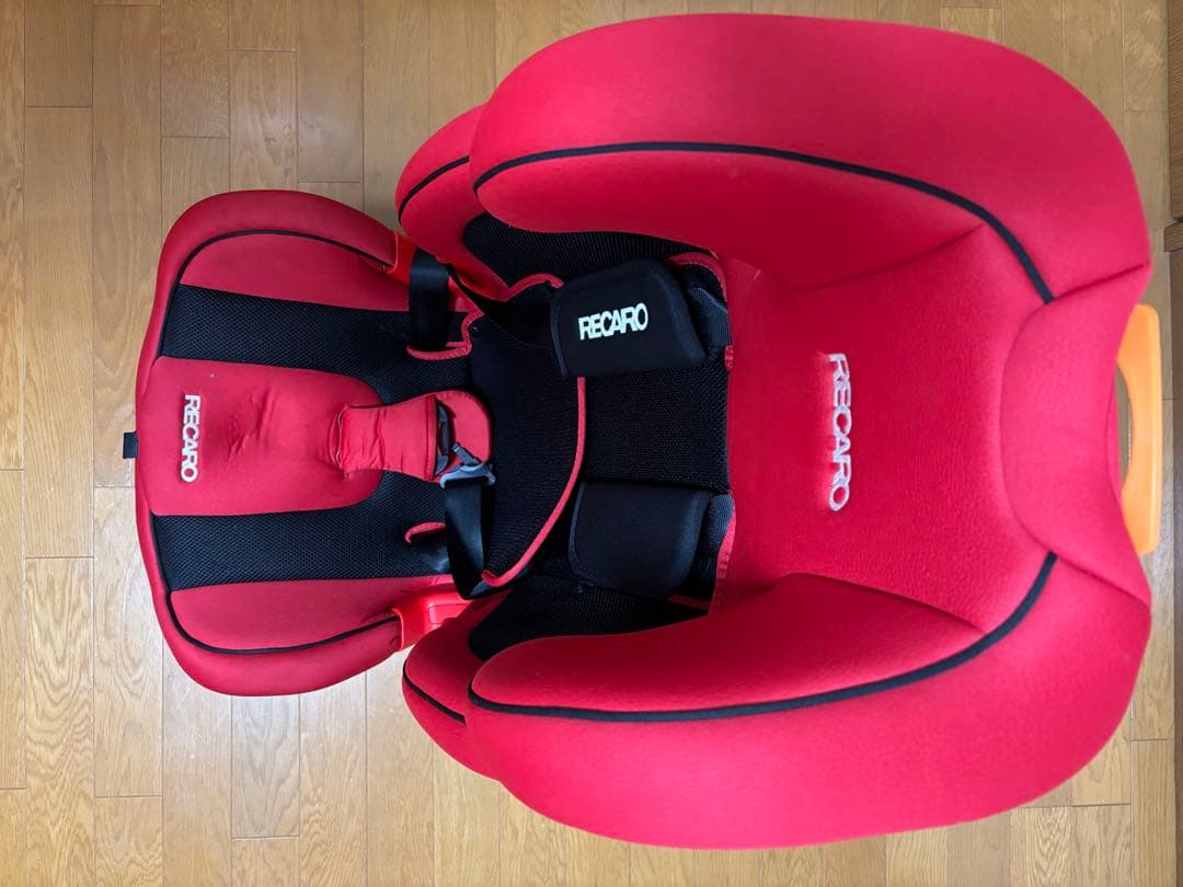 RECARO チャイルドシート レッド ブラック