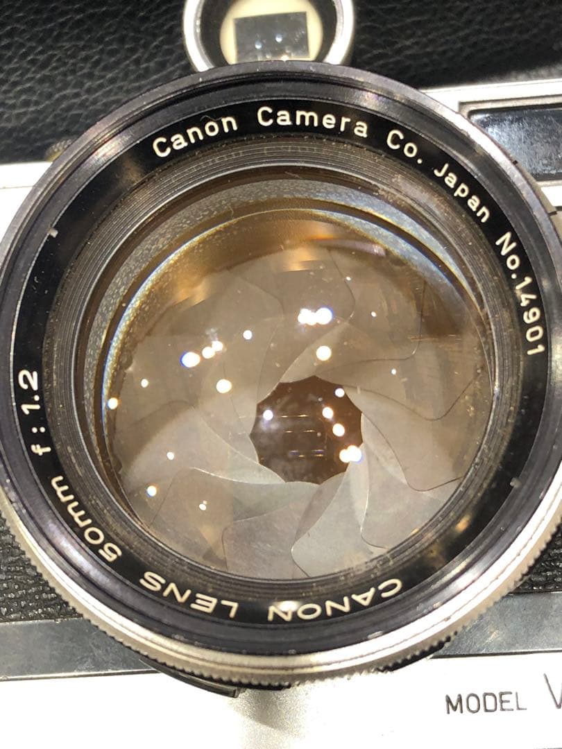 フィルムカメラ Canon MODEL VT + 50mm f:1.2