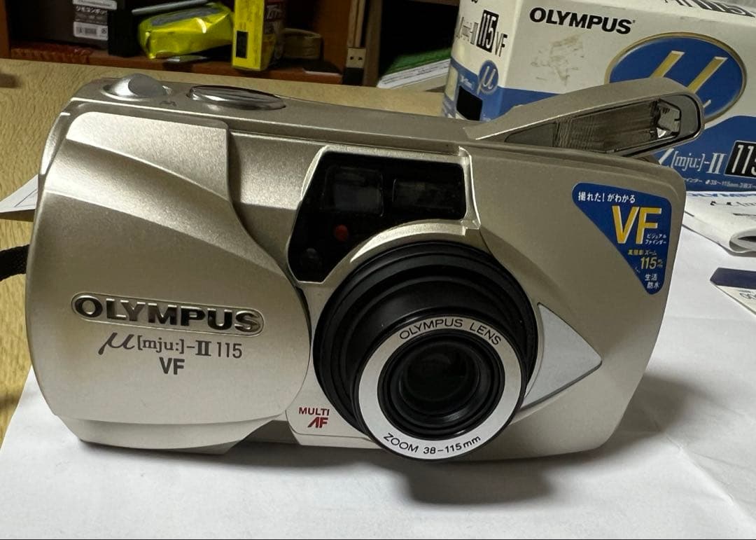 OLYMPUS μ[mju:]-II 115 VF シルバー
