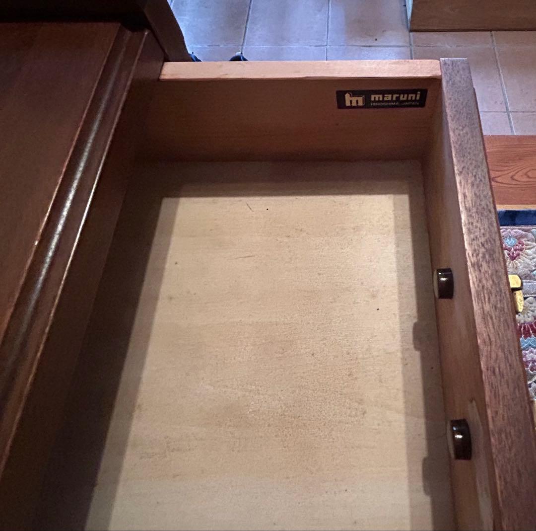 ⭐️マルニ木工maruni地中海シリーズ サービスワゴン 飾り棚 電話台キャスター