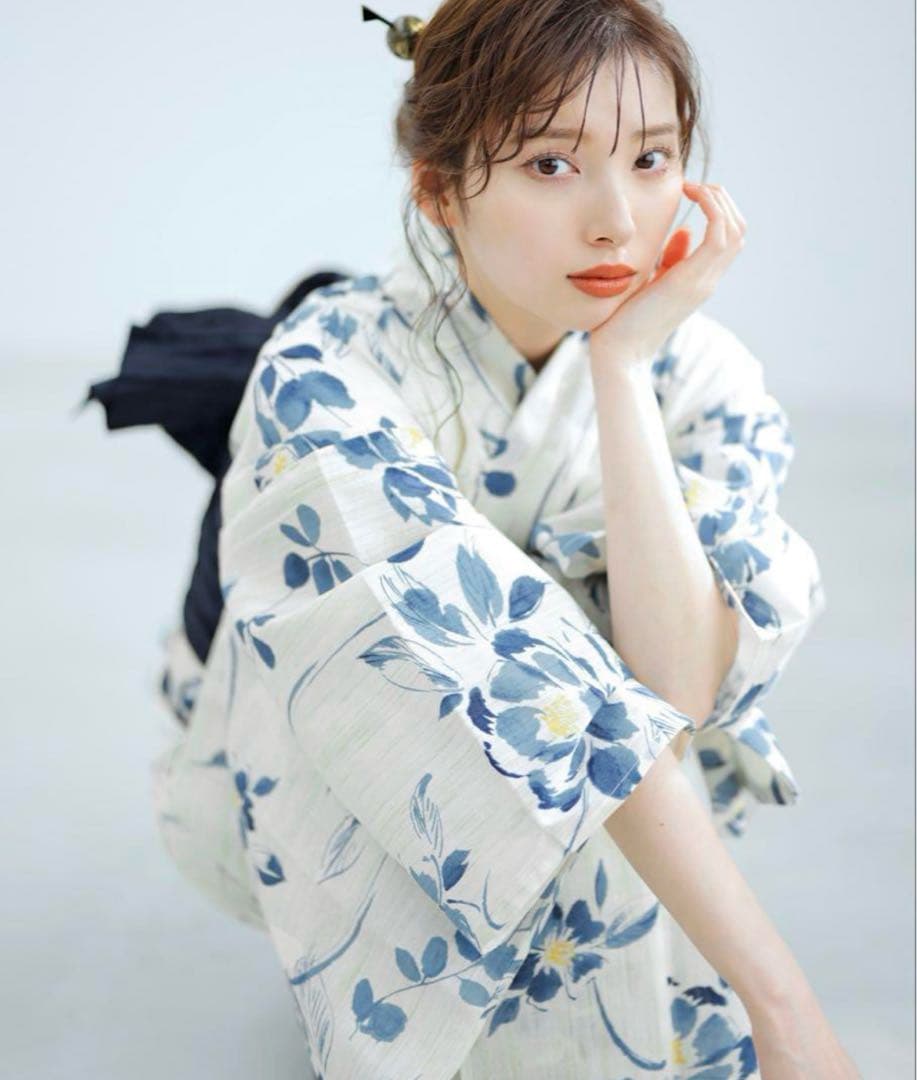 Dita「泡沫の花しらべ」浴衣セット 下駄なし