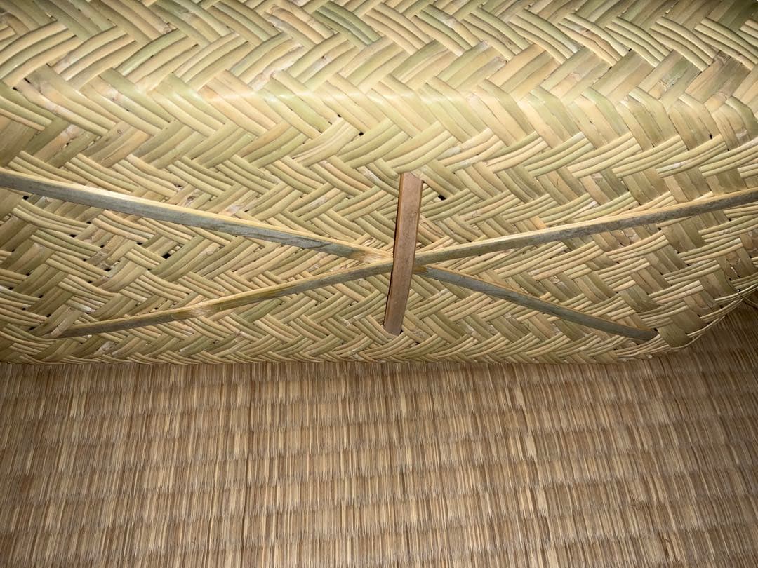 鳥越竹細工　市場かご　新品　●特選●2個セット　大中セット●期間限定●