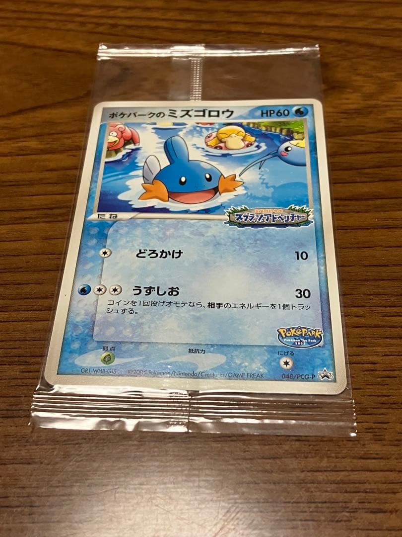 未開封　ポケパークのミズゴロウ