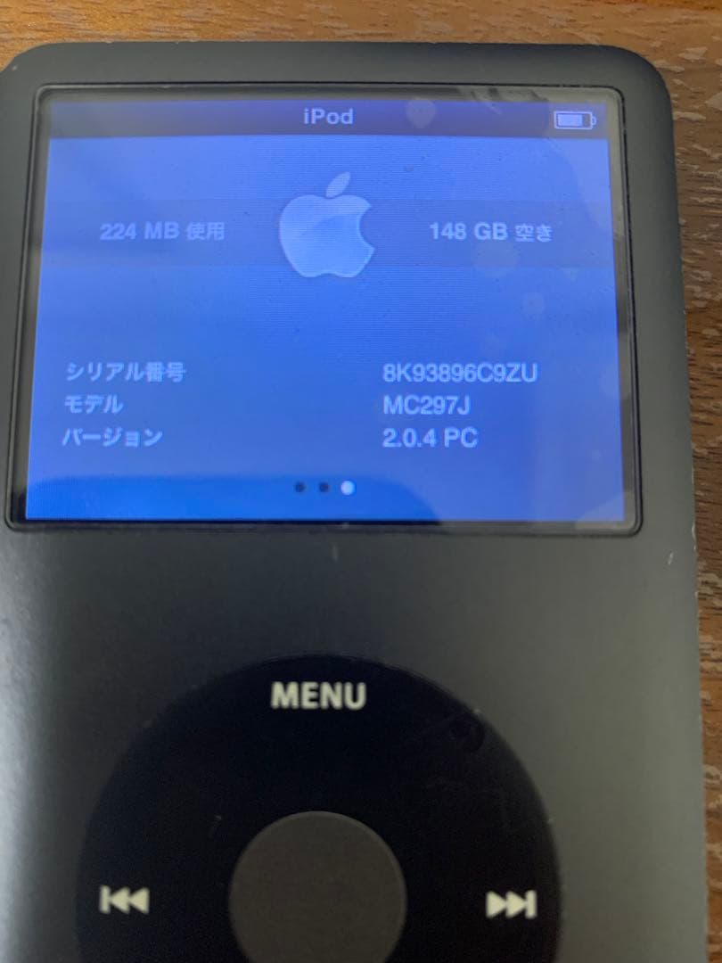 Apple iPod classic 160GB ジャンク