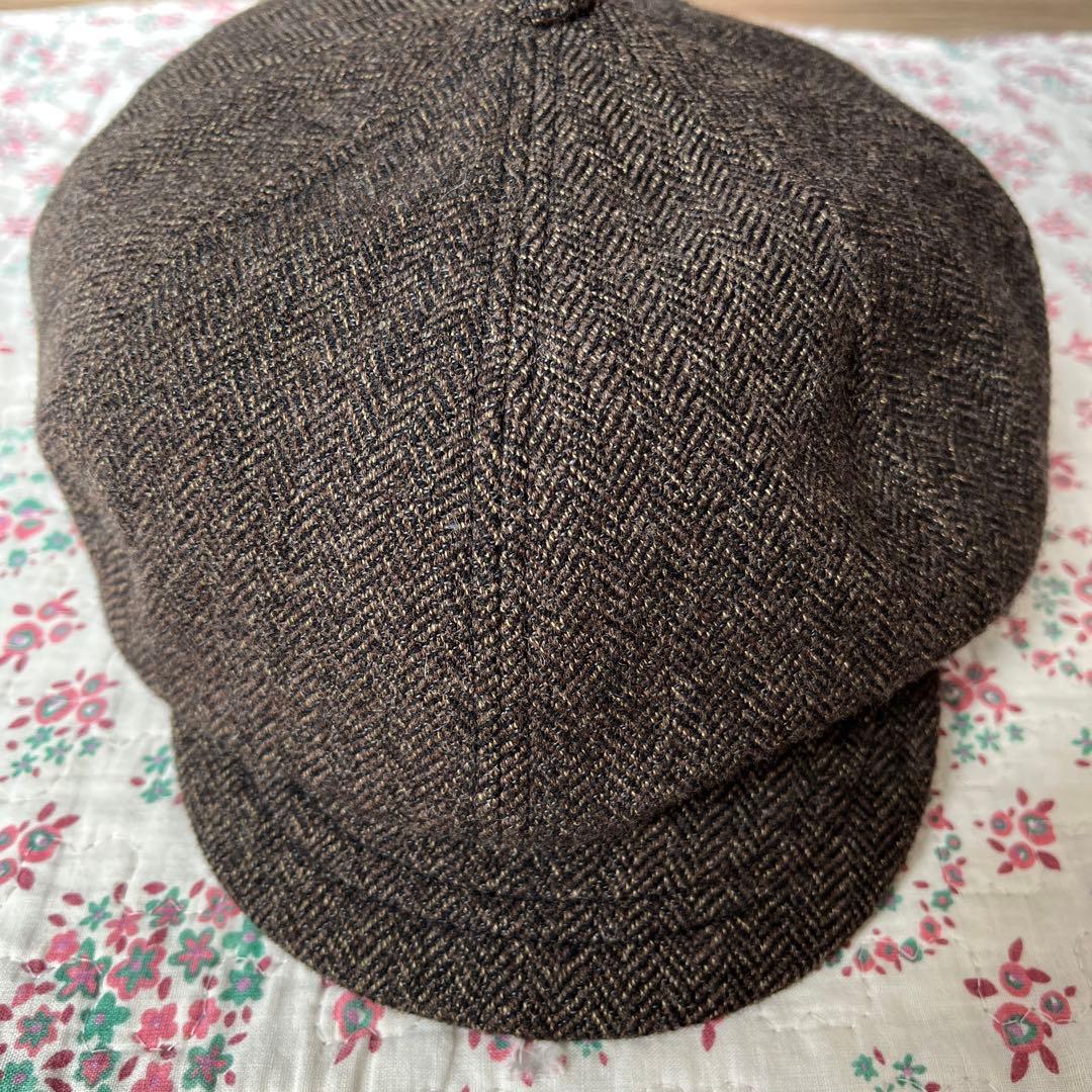 帽子 CPH 530WH WOOL HERRINGBONE CASQUETTE M/L