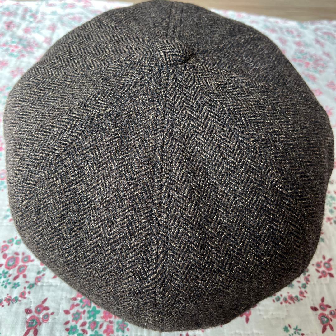 帽子 CPH 530WH WOOL HERRINGBONE CASQUETTE M/L