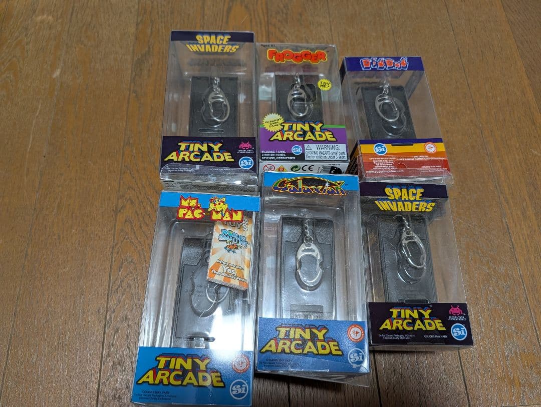 Tiny Arcade ミニアーケードゲーム 6個セット