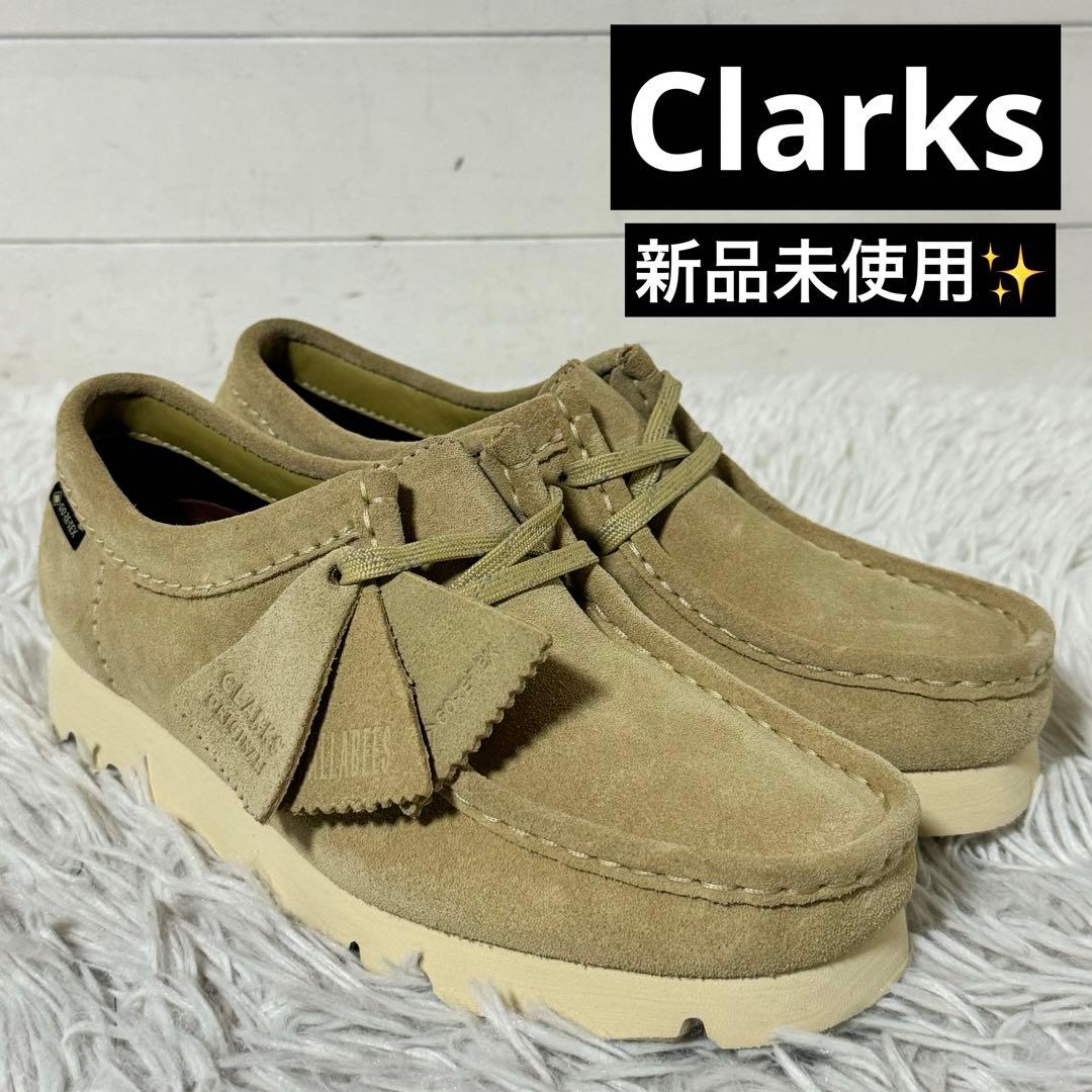 新品未使用✨Clarks クラークスオリジナルズワラビー　ゴアテックス　スエード
