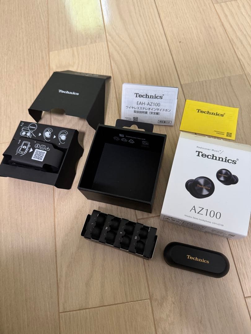 テクニクス Technics EAH-AZ100-K イヤホン ブラック