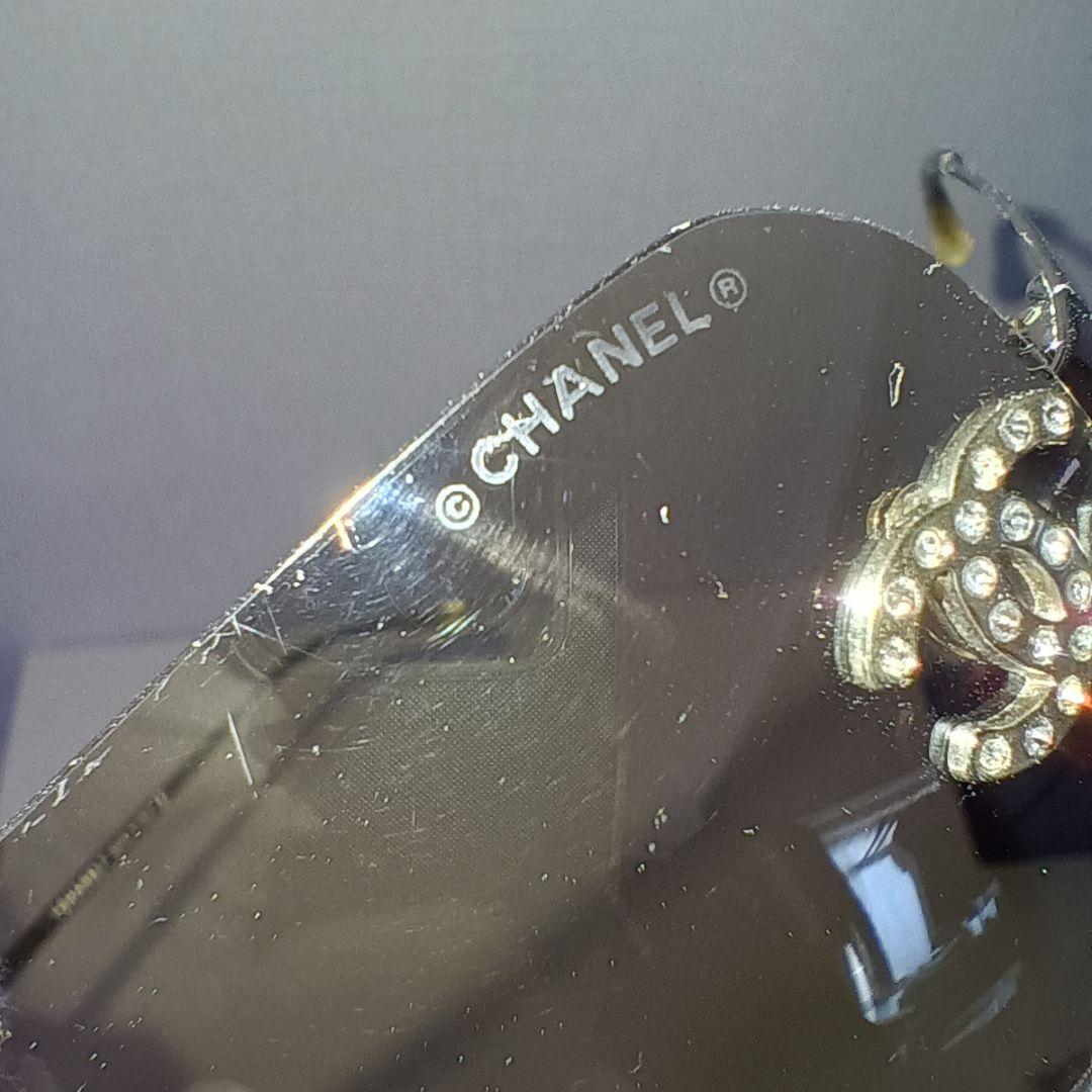CHANEL シャネル シルバー リムレス サングラス 4017-D 希少