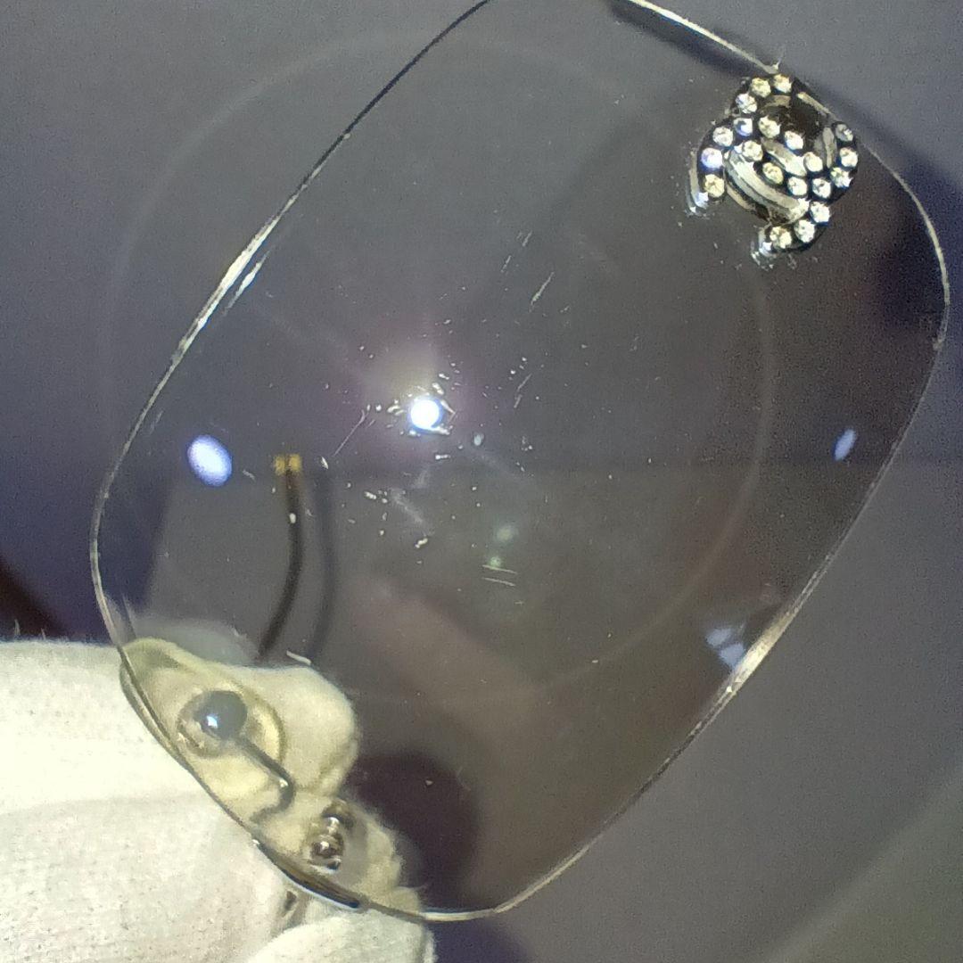 CHANEL シャネル シルバー リムレス サングラス 4017-D 希少