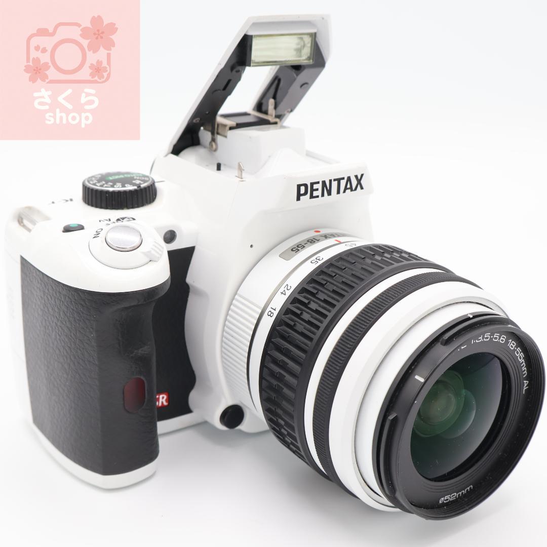 ❤️ PENTAX ペンタックス k-rホワイト❤️ スマホ転送❤️一眼レフ❤️