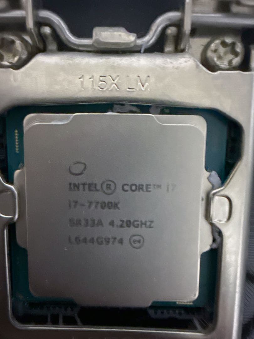 マザーボード ASUS B250M-A &Intel Core i7-7700K