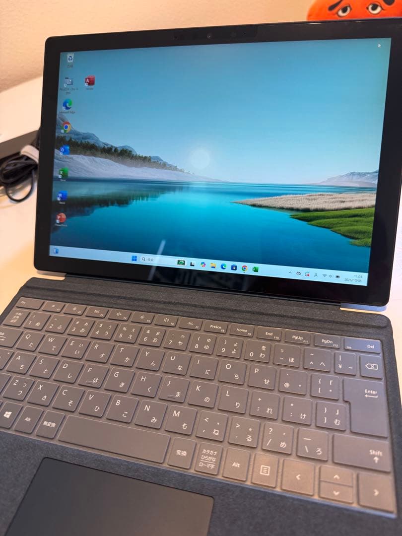 surface Pro7 8G/256G Office2021 黒　ケース無