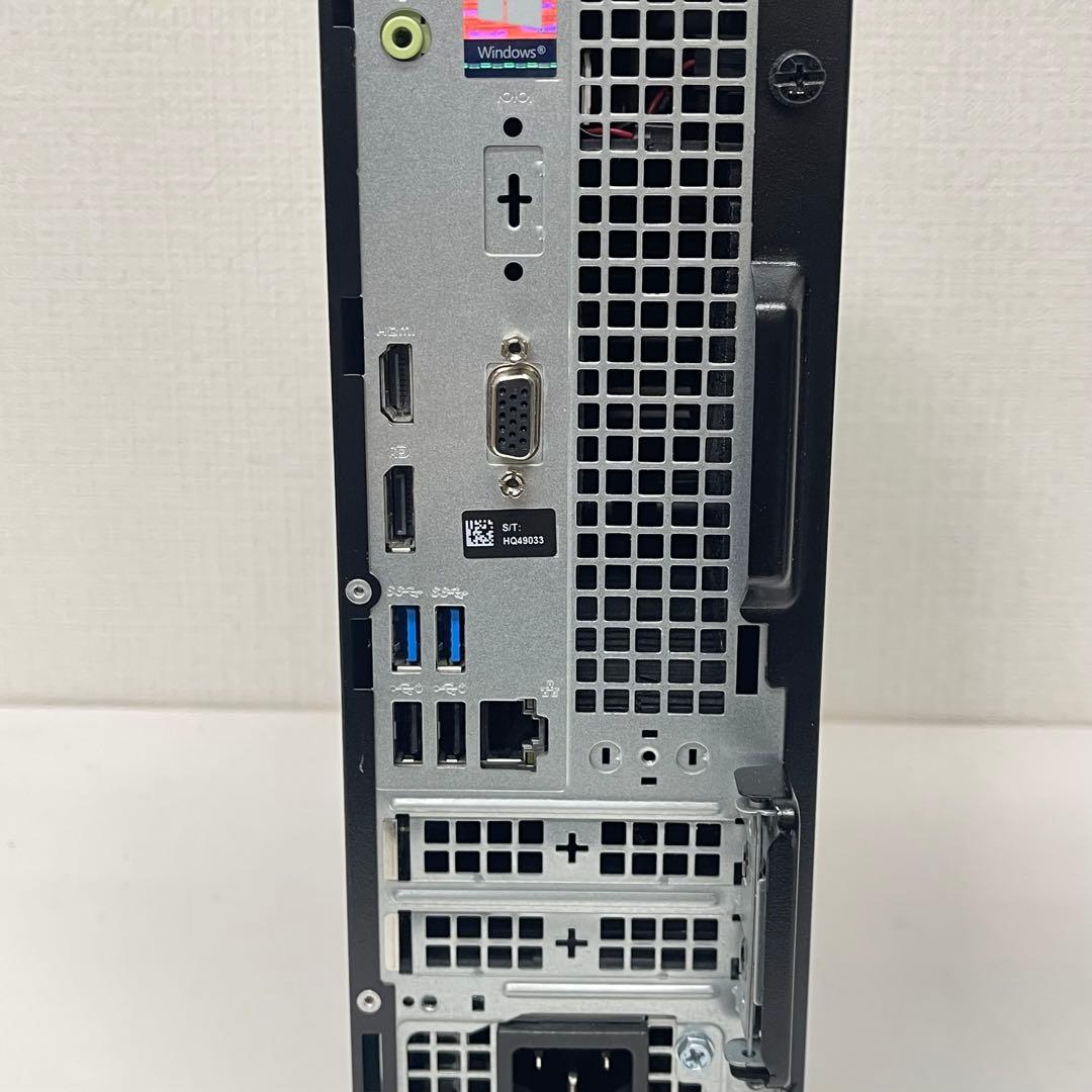 Windowsデスクトップ #406 Dell OptiPlex 3070 i7-9700 CPU 8GB