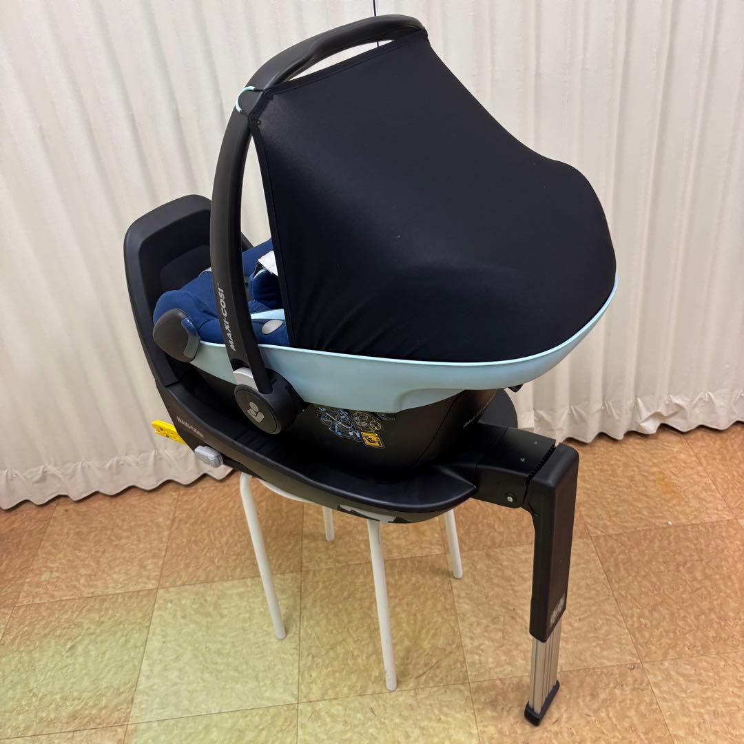 ☆極美品☆　新生児　マキシコシ　ペブル　プロ　アイサイズ　ファミリーフィックス2