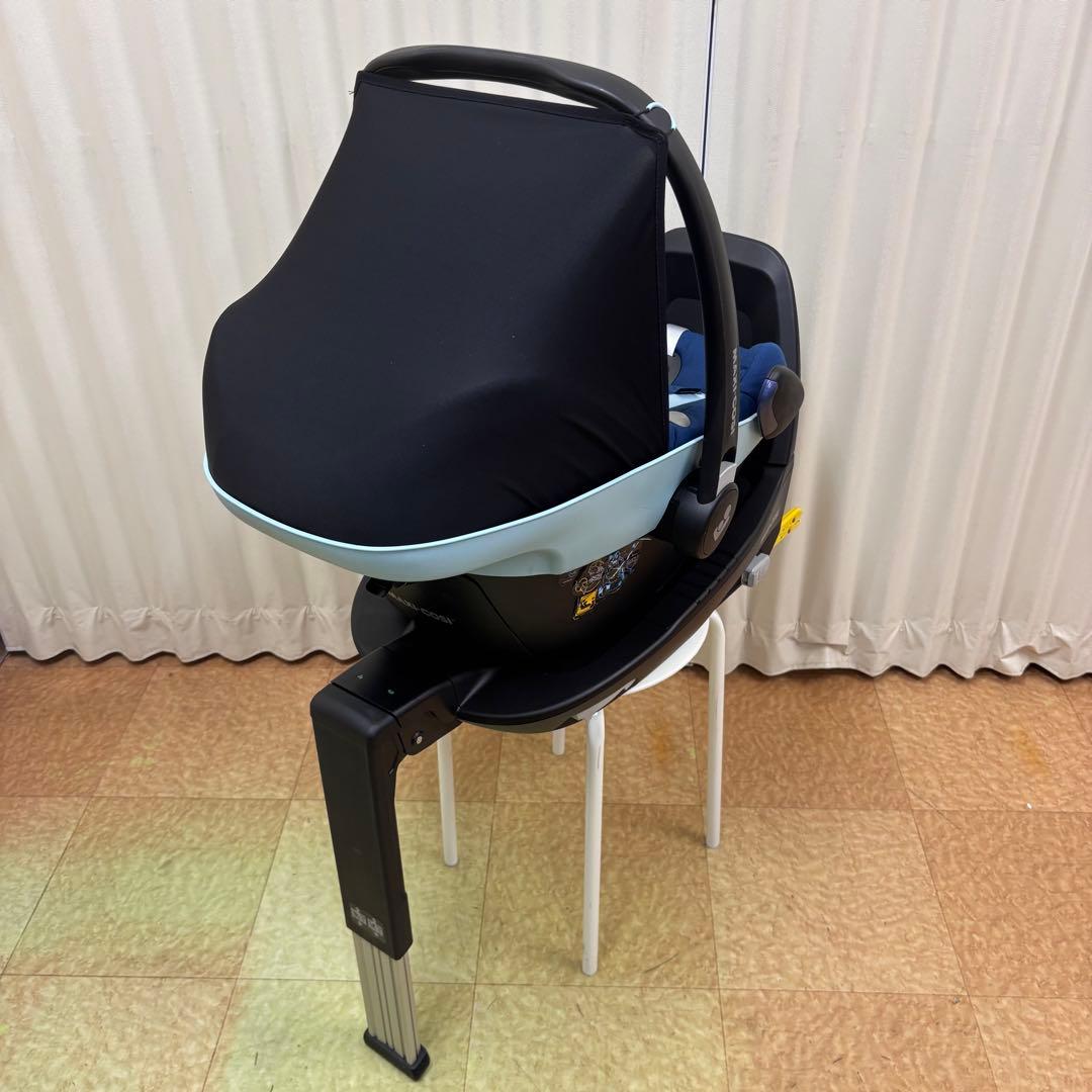 ☆極美品☆　新生児　マキシコシ　ペブル　プロ　アイサイズ　ファミリーフィックス2