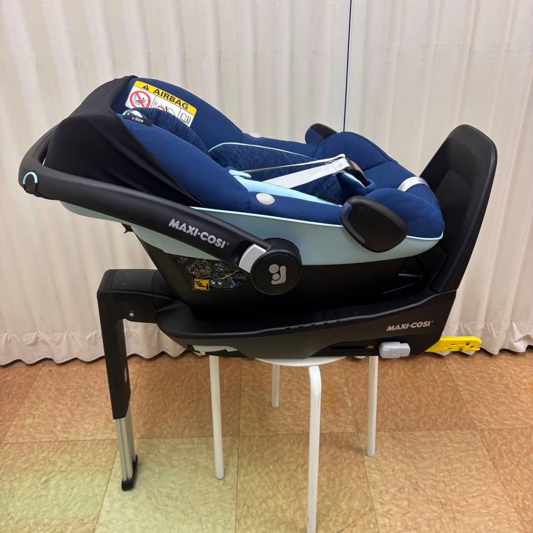 ☆極美品☆　新生児　マキシコシ　ペブル　プロ　アイサイズ　ファミリーフィックス2