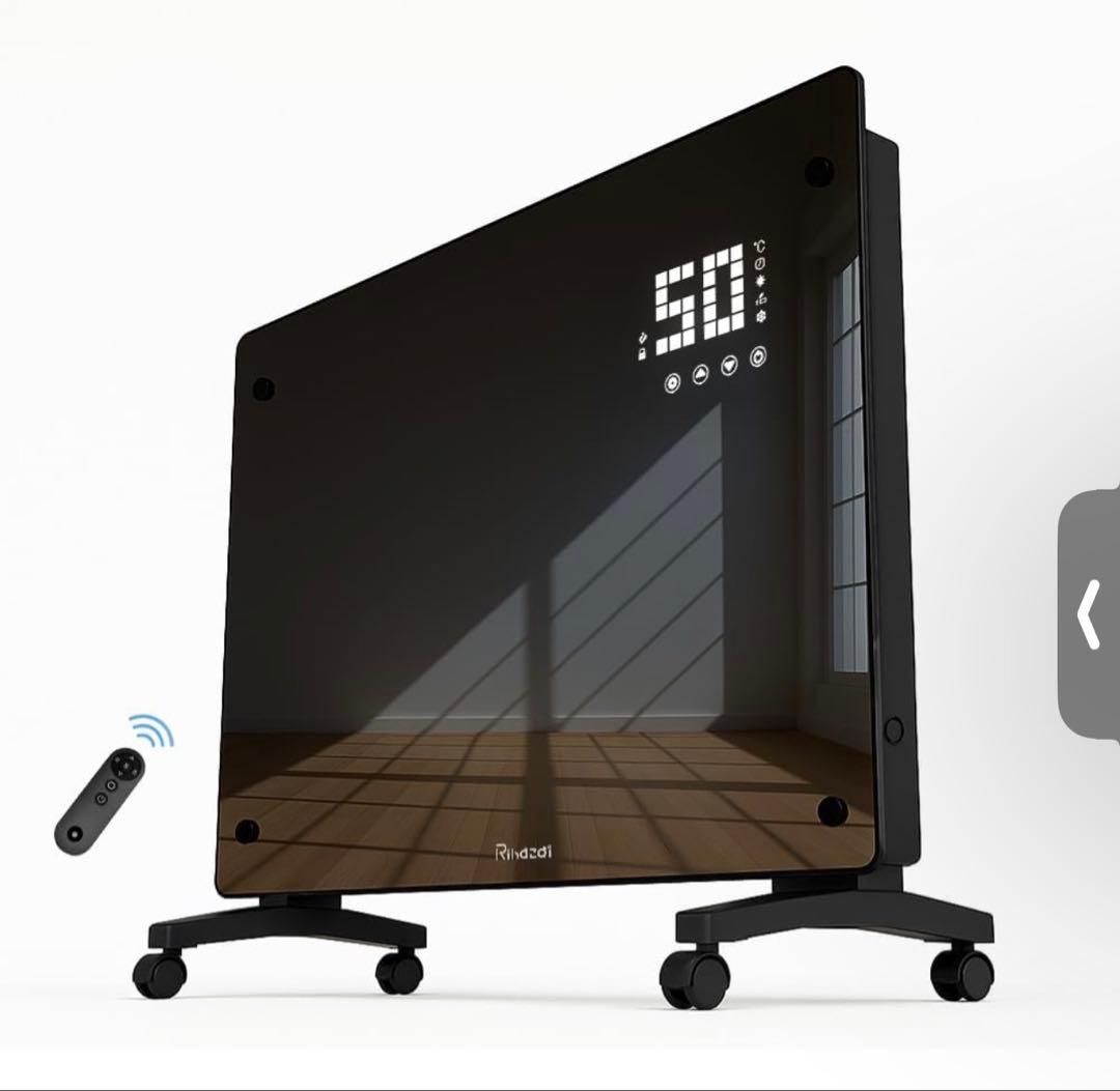 オイルレスヒーター 4-8畳 コンベクターヒーター パネルヒーター 暖房器具