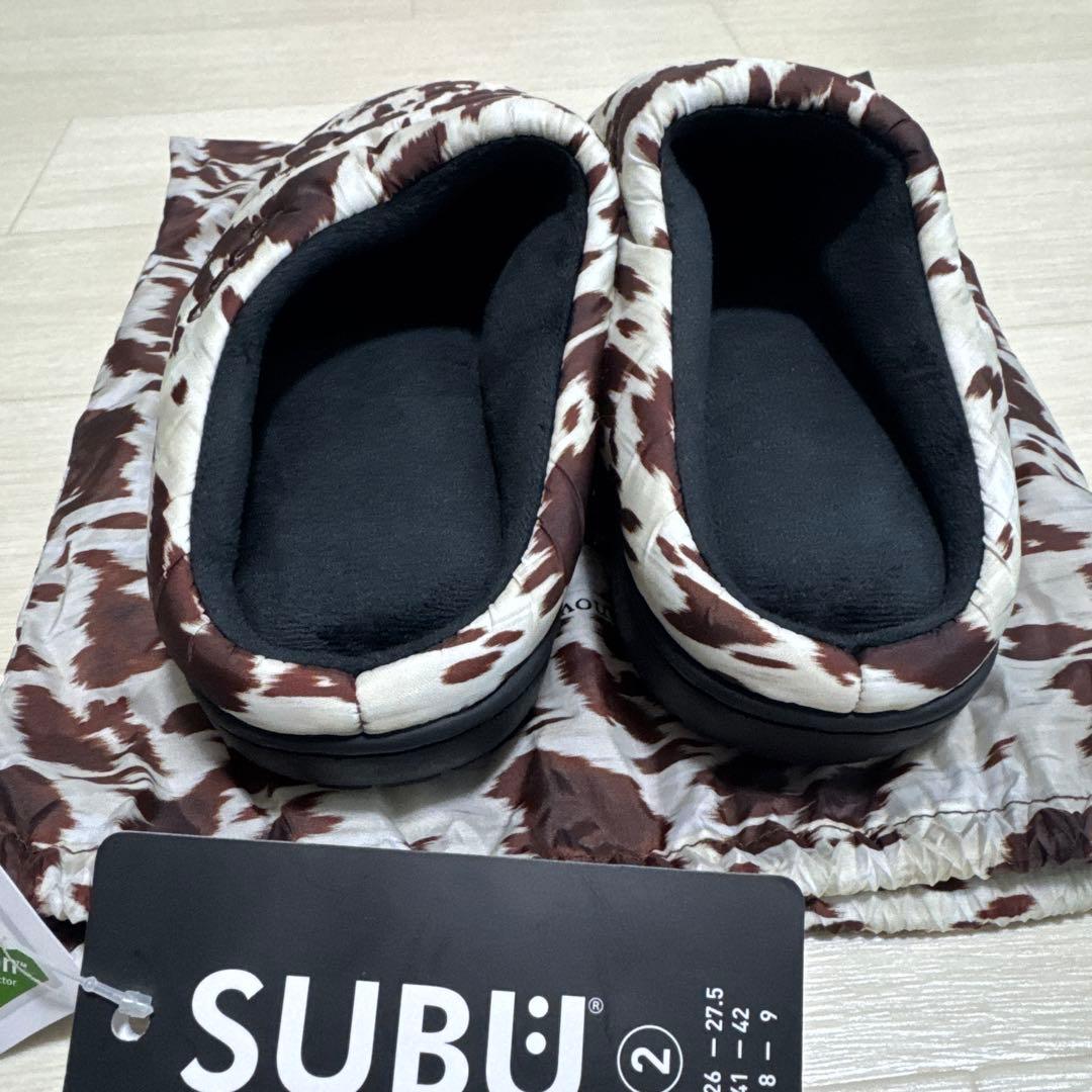 SUBU カウブラウン　　ホワイト×ブラウン