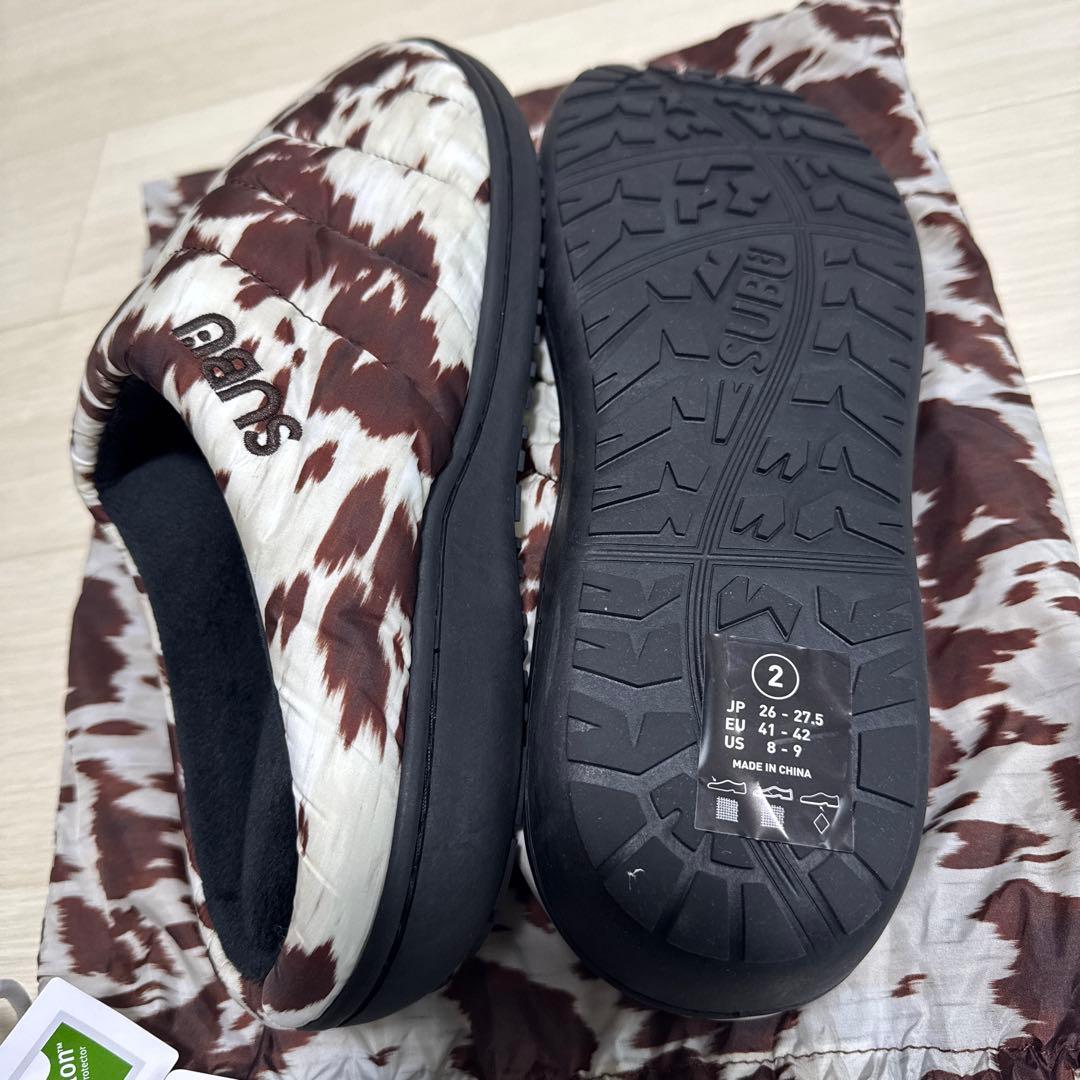 SUBU カウブラウン　　ホワイト×ブラウン