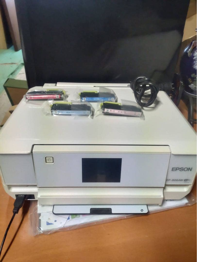 EPSON EP-806AW プリンター コピー機 動作確認済み
