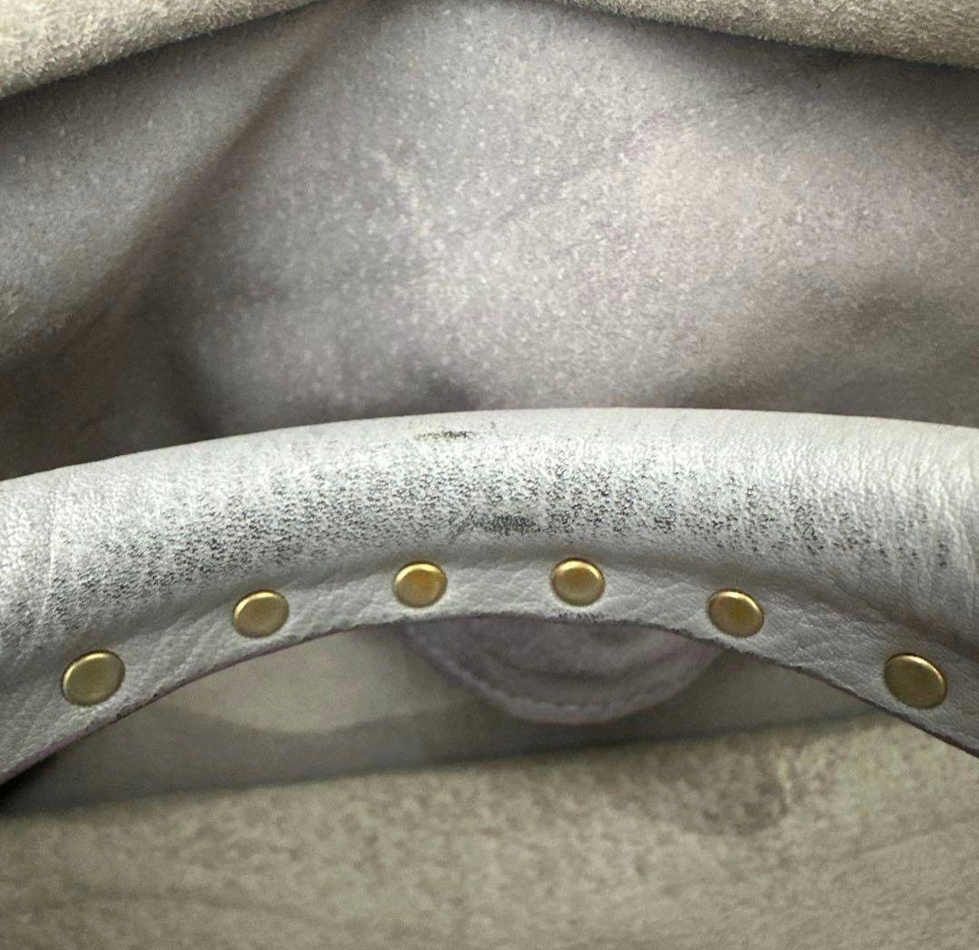 値下交渉可_CELINE セリーヌ ブギーバッグ スタッズ レザー ハンドバッグ