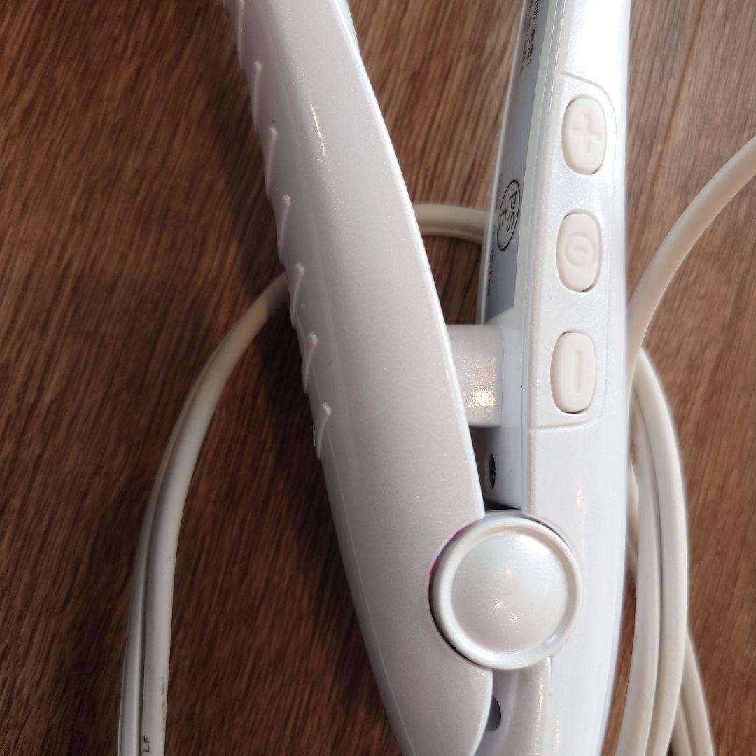 【美品】LM-125 ホワイト ストレートヘアアイロン