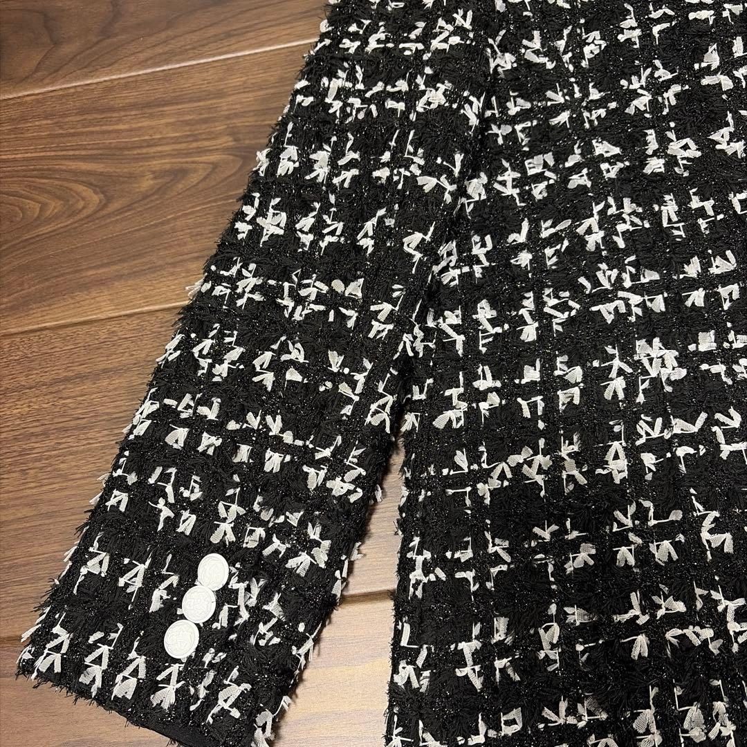 グレースコンチネンタル　ダイアグラム　ツイードジャケット　36 ジュールトルニエ